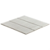 Picture of SOHO Studio Corp - Motek Tri Stacked Mosaic Polished Snow White