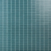 Picture of SOHO Studio Corp - Motek Tri Stacked Mosaic Polished Teal Crackled