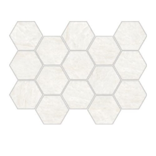 Picture of Happy Floors - Naica Hexagon Mosaic Crema