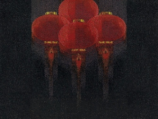 Picture of Bisazza Mosaico - Decori 10 - Lanterns Black