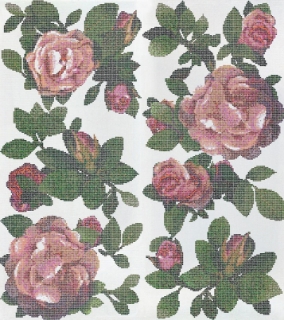 Picture of Bisazza Mosaico - Decori 10 - Springrose Bianco