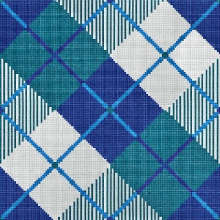 Picture of Bisazza Mosaico - Decori 10 - William Blue