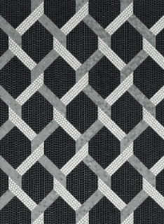 Picture of Bisazza Mosaico - Marmosaico Arianna Black