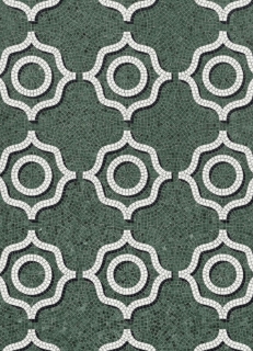 Picture of Bisazza Mosaico - Marmosaico Coronaro Verde