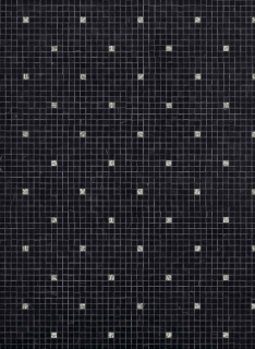 Picture of Bisazza Mosaico - Marmosaico Fiorichiari Nero Platino