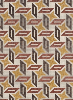 Picture of Bisazza Mosaico - Marmosaico Haddon Red