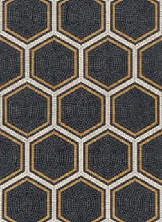 Picture of Bisazza Mosaico - Marmosaico Piazza Scala Nero