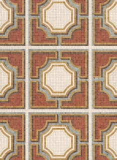 Picture of Bisazza Mosaico - Marmosaico Solferino Rosso