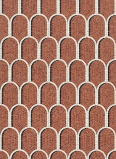 Picture of Bisazza Mosaico - Marmosaico Triennale Rosso