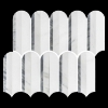 Picture of Elon Tile & Stone - Wave Mosaics White Thassos Bardiglio Nuvolato Pearl White Honed