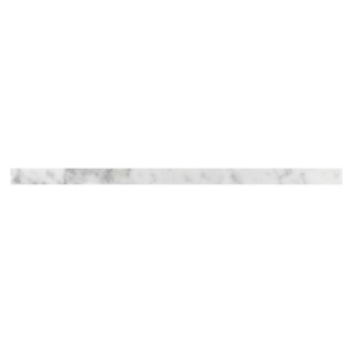 Picture of Elon Tile & Stone - Pencil Moldings Bianco Carrara Flat Liner Polished