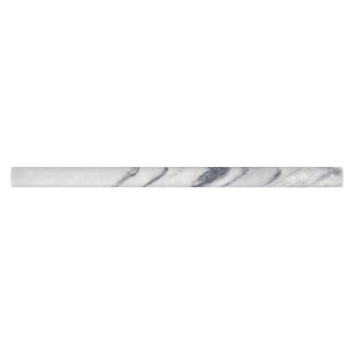Picture of Elon Tile & Stone - Pencil Moldings Royal White Pencil Honed