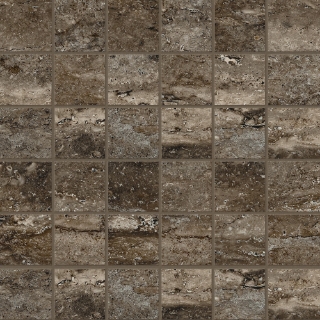 Picture of Milestone - Travertine Mosaic Titanium Matte