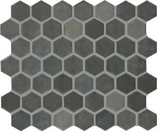 Picture of American Olean - Studio Haven Hexagon Mosaic Fog