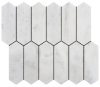 Picture of Bati Orient - Marble Picket White Grey