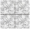 Picture of Bati Orient - Marble Palm Leaf Grey