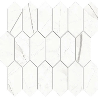 Picture of Atlas Concorde - Beyond Calacatta Picket Mosaic Classic White