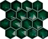 Picture of Daltile - Artefino Jewel Pyramid Hexagon Emerald