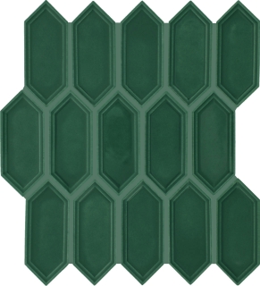 Picture of Daltile - Luminique Picket Mosaic Juniper