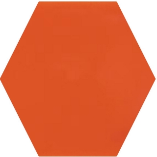 Picture of Daltile - Natural Hues Hexagon Orange Poppy