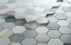 Picture of Elysium - 2 x 2 Hexagon Mosaic Italian Blue