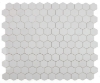 Picture of Elysium - 3 x 3 Hexagon Mosaic Thassos Polished