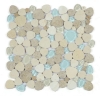 Picture of Elysium - Peach Mosaic Blue Roma