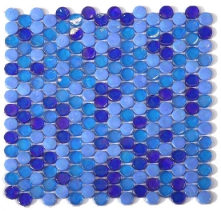 Picture of Elysium - Laguna Penny Mosaic Ocean