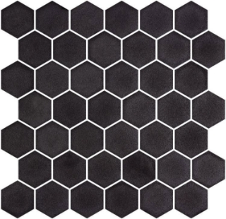 Picture of Elysium - Onix Hexagon XL Stoneglass Black