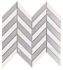 Picture of Elysium - Prestigio Chevron Statuario-Impero Mix Lucido