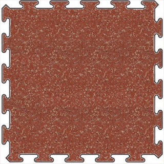 Picture of Amorim - Sports Flooring Interlocking Energy 3/8 Terra Cotta Red