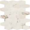 Picture of Marazzi - Classentino Marble Linear Hexagon Mosaic Palazzo White V2
