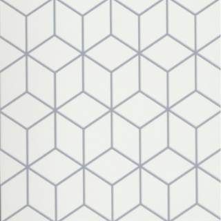 Picture of Emser Tile - Geometry Gray Cube