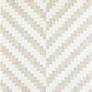 Picture of Bisazza Mosaico - Decori 20 - Twill Bianco