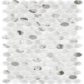 Picture of Daltile - Marble Mosaics Venetian Calacatta Oval