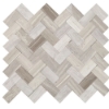 Picture of Daltile - Minute Mosaix Herringbone Chenille White