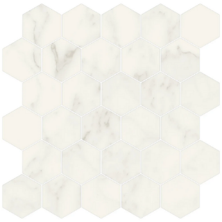 Picture of Milestone - Jem Mosaic Hexagon Adagio White Matte
