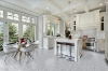 Picture of Elon Tile & Stone - Marble 4 x 4 Pearl White Honed