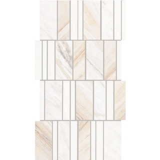 Picture of Daltile - Perfit Mosaix Namaste Thassos Random Honed