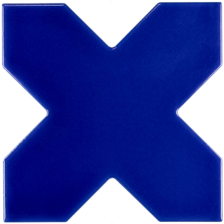 Picture of MiR Mosaic - Moorish Azul Gloss Cross