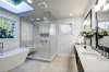 Picture of Elon Tile & Stone - Siena Mosaics White Thassos Calacatta Gold
