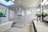 Picture of Elon Tile & Stone - Hexagon Mosaics 5 Glacial White Honed