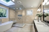 Picture of Elon Tile & Stone - Limestone 12 X 24 Vein-Cut Light Ivory Travertine Honed