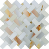 Picture of MiR Mosaic - Imperial Basketweave Mosaic Onyx Turchese