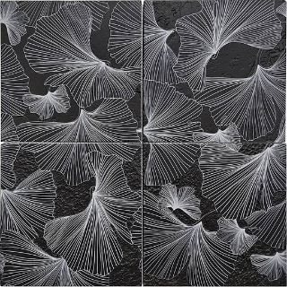 Picture of MiR Mosaic - Flora Gingko Black