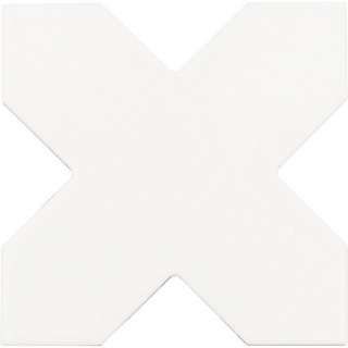 Picture of MiR Mosaic - Tangier Cross and Star Cross White