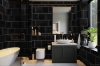 Picture of Elon Tile & Stone - Marble 12 x 12 Black Honed