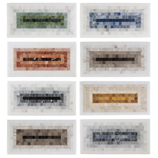 Picture of SOHO Studio Corp - Imogen Rectangle Multi Color Mix