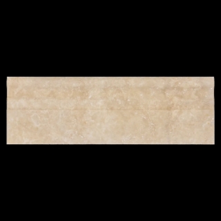 Picture of Elon Tile & Stone - Base Moldings Light Ivory Travertine Honed