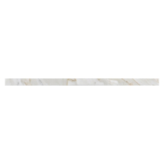 Picture of Elon Tile & Stone - Pencil Moldings Calacatta Gold Flat Liner Polished
